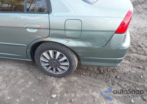 2004 Honda Civic Lx из США, поврежденный, VIN 2HGES16554H593558